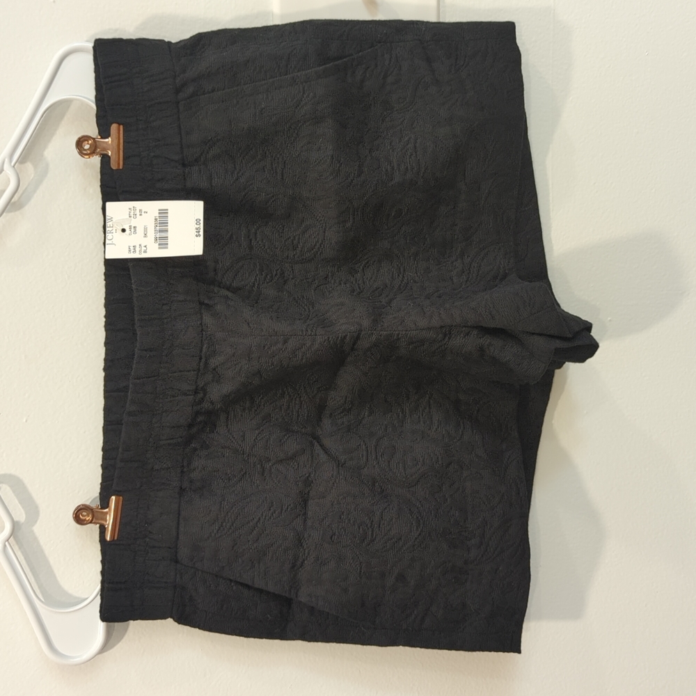 J Crew Factory women's floral embossed shorts, size 2